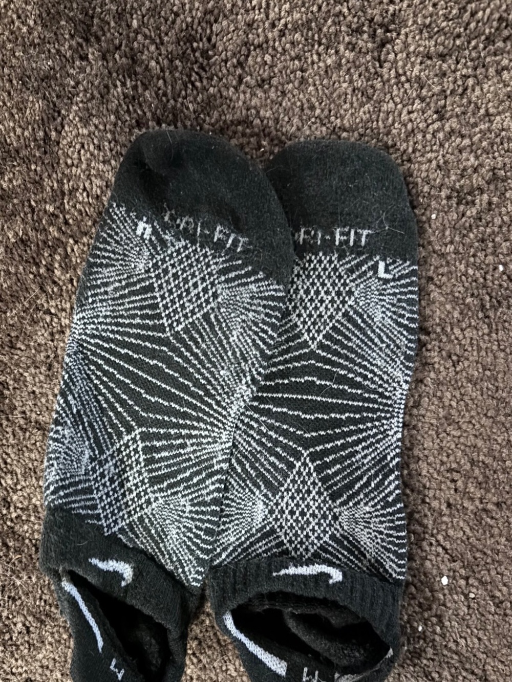 Black Nike socks **new**